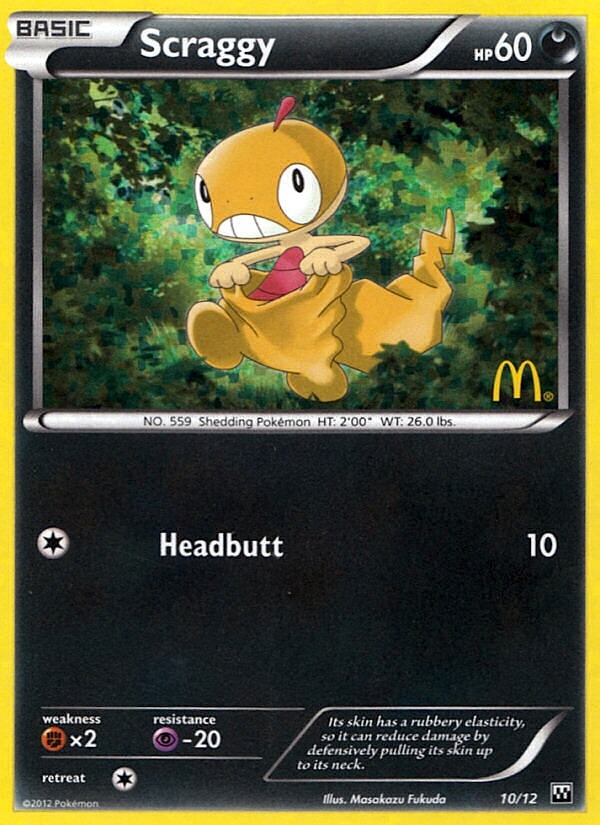 Scraggy (10/12) [McDonald's Promos: 2012 Collection] | North Game Den