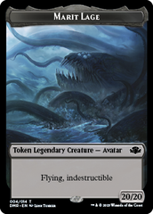 Insect // Marit Lage Double-Sided Token [Dominaria Remastered Tokens] | North Game Den