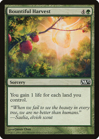 Bountiful Harvest [Magic 2013] | North Game Den