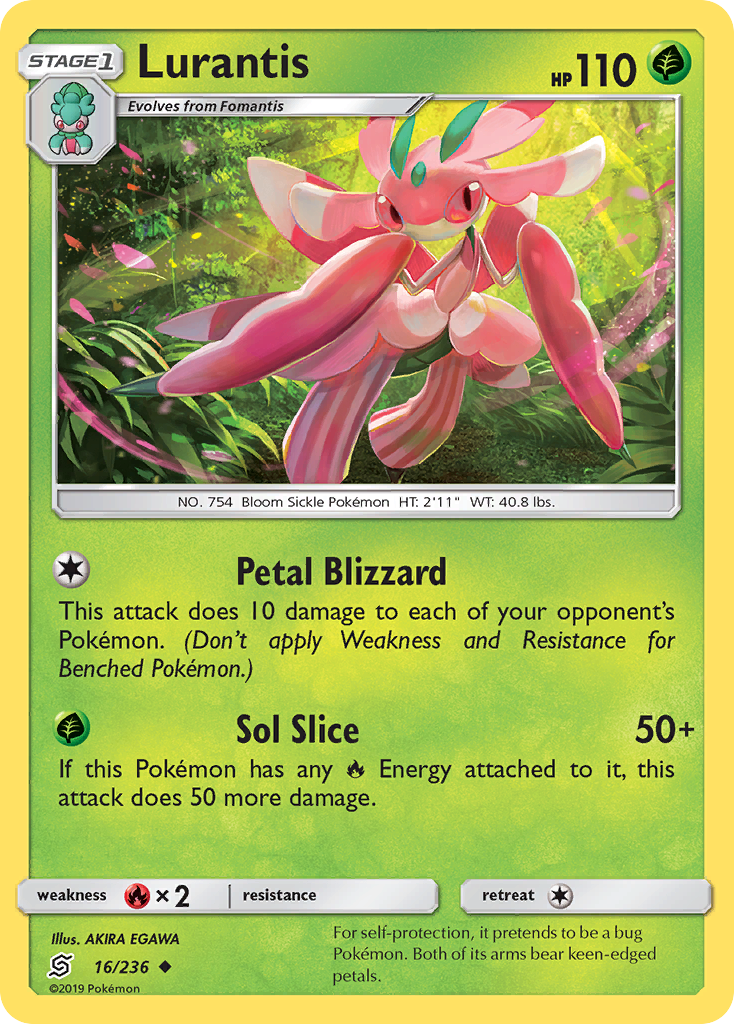 Lurantis (16/236) [Sun & Moon: Unified Minds] | North Game Den