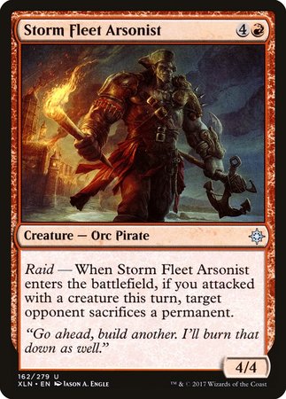 Storm Fleet Arsonist [Ixalan] | North Game Den