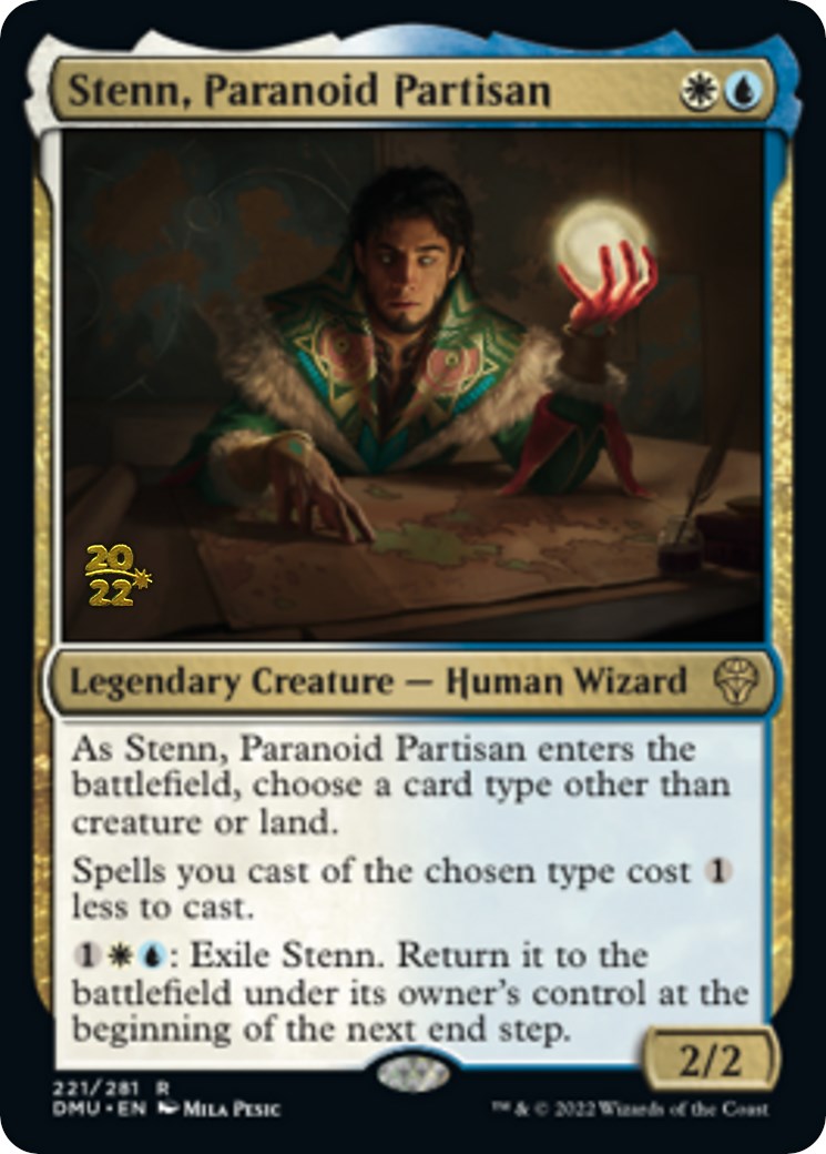 Stenn, Paranoid Partisan [Dominaria United Prerelease Promos] | North Game Den