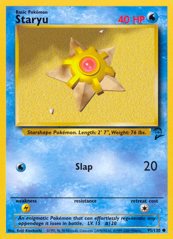Staryu (95/130) [Base Set 2] | North Game Den