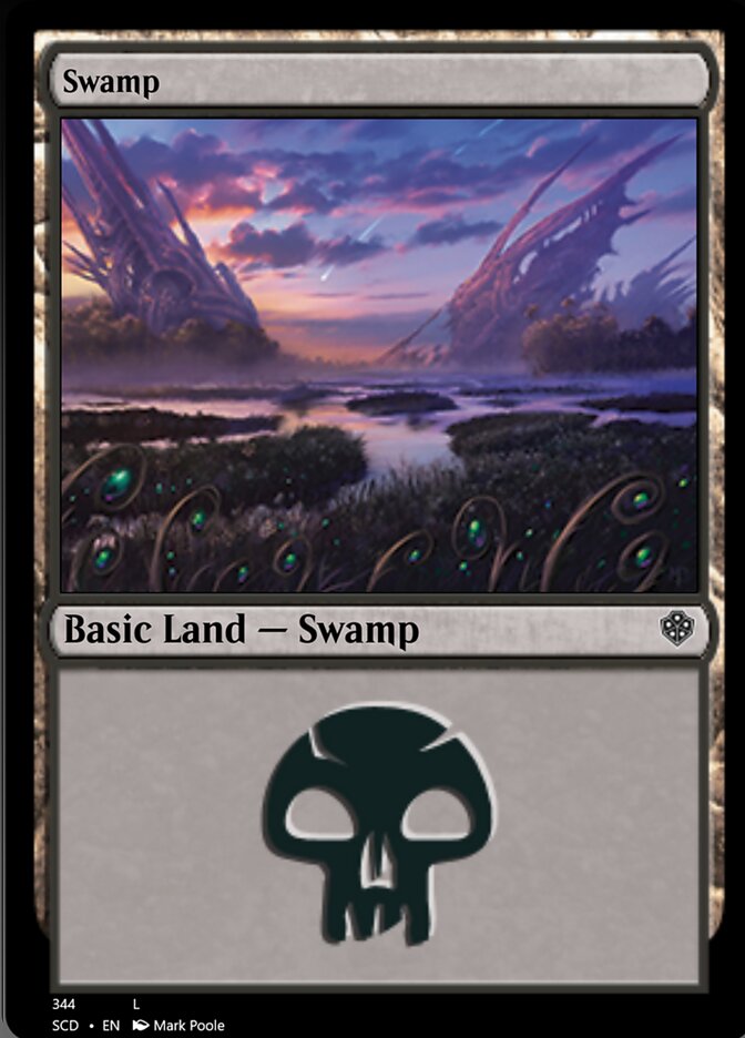 Swamp (344) [Starter Commander Decks] | North Game Den