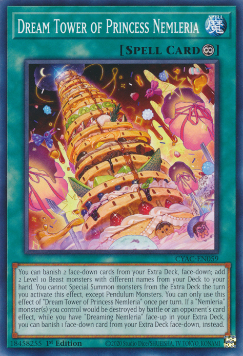 Dream Tower of Princess Nemleria [CYAC-EN059] Common | North Game Den