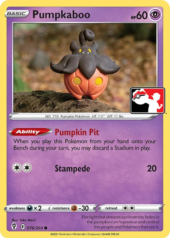 Pumpkaboo (076/203) [Prize Pack Series One] | North Game Den