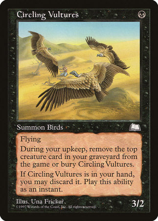 Circling Vultures [Weatherlight] | North Game Den