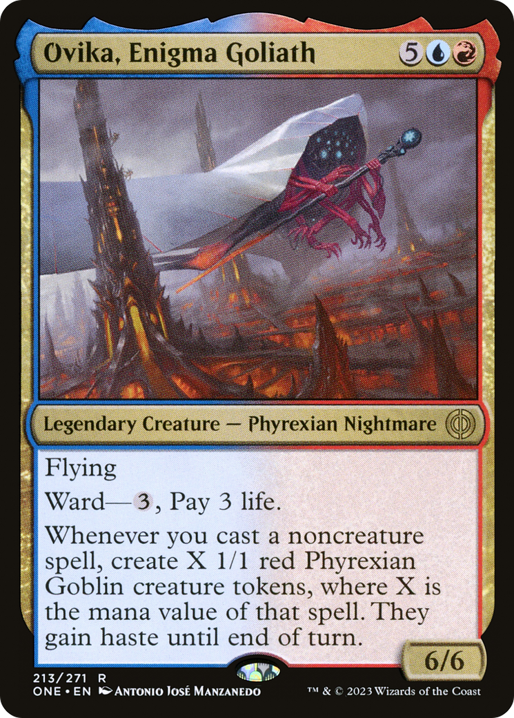 Ovika, Enigma Goliath [Phyrexia: All Will Be One] | North Game Den