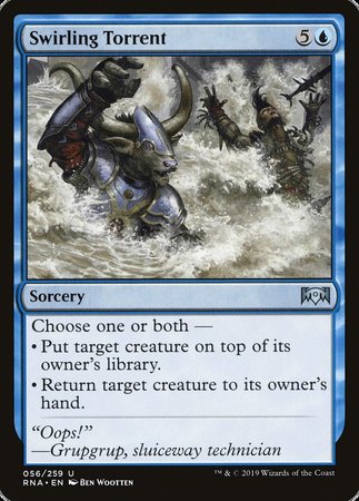 Swirling Torrent [Ravnica Allegiance] | North Game Den