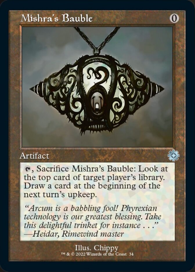 Mishra's Bauble (Retro) [The Brothers' War Retro Artifacts] | North Game Den