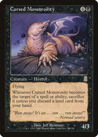 Cursed Monstrosity [Odyssey] | North Game Den