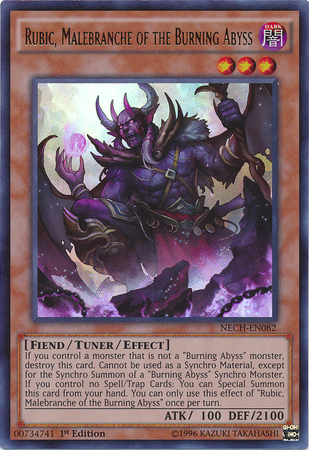 Rubic, Malebranche of the Burning Abyss [NECH-EN082] Ultra Rare | North Game Den