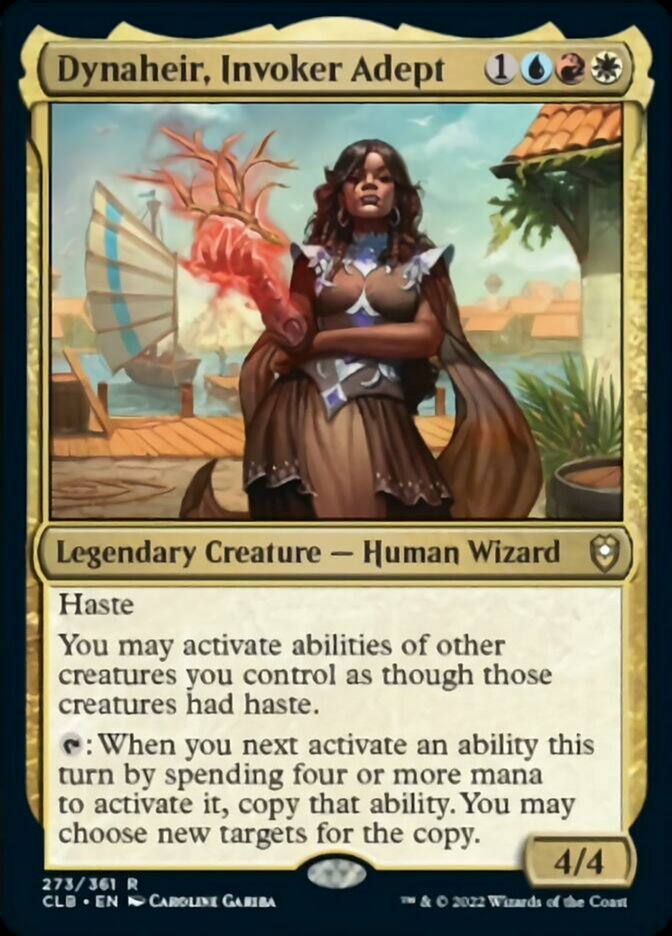 Dynaheir, Invoker Adept [Commander Legends: Battle for Baldur's Gate] | North Game Den