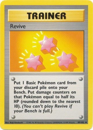 Revive (89/102) [Base Set Unlimited] | North Game Den