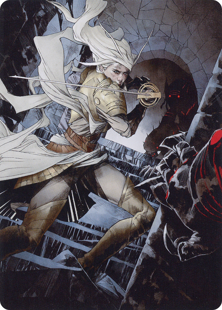 Thalia, Guardian of Thraben Art Card [March of the Machine Art Series] | North Game Den