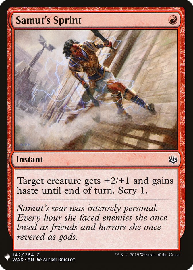 Samut's Sprint [Mystery Booster] | North Game Den
