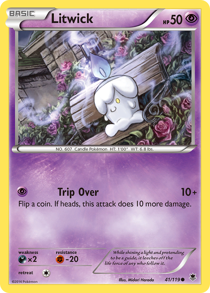 Litwick (41/119) [XY: Phantom Forces] | North Game Den