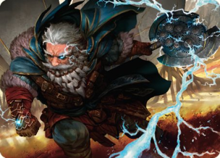 Electrostatic Infantry Art Card [Dominaria United Art Series] | North Game Den