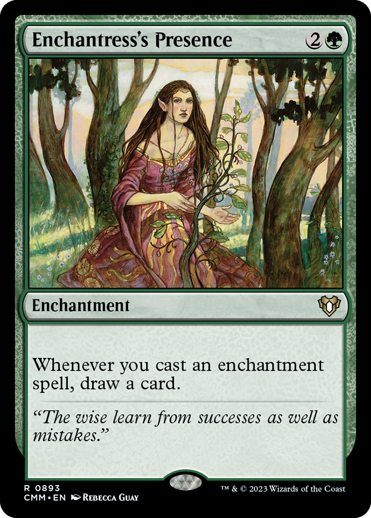 Enchantress's Presence [Commander Masters] | North Game Den