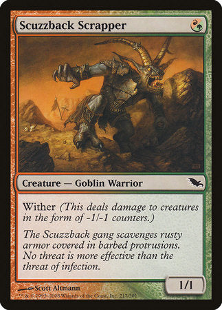 Scuzzback Scrapper [Shadowmoor] | North Game Den