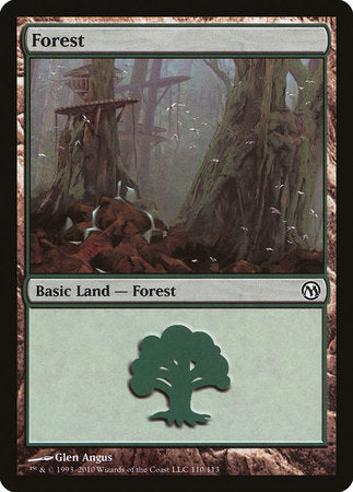 Forest (110) [Duels of the Planeswalkers] | North Game Den