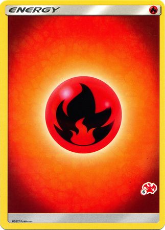 Fire Energy (Charizard Stamp #6) [Battle Academy 2020] | North Game Den