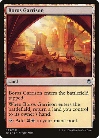 Boros Garrison [Commander 2016] | North Game Den