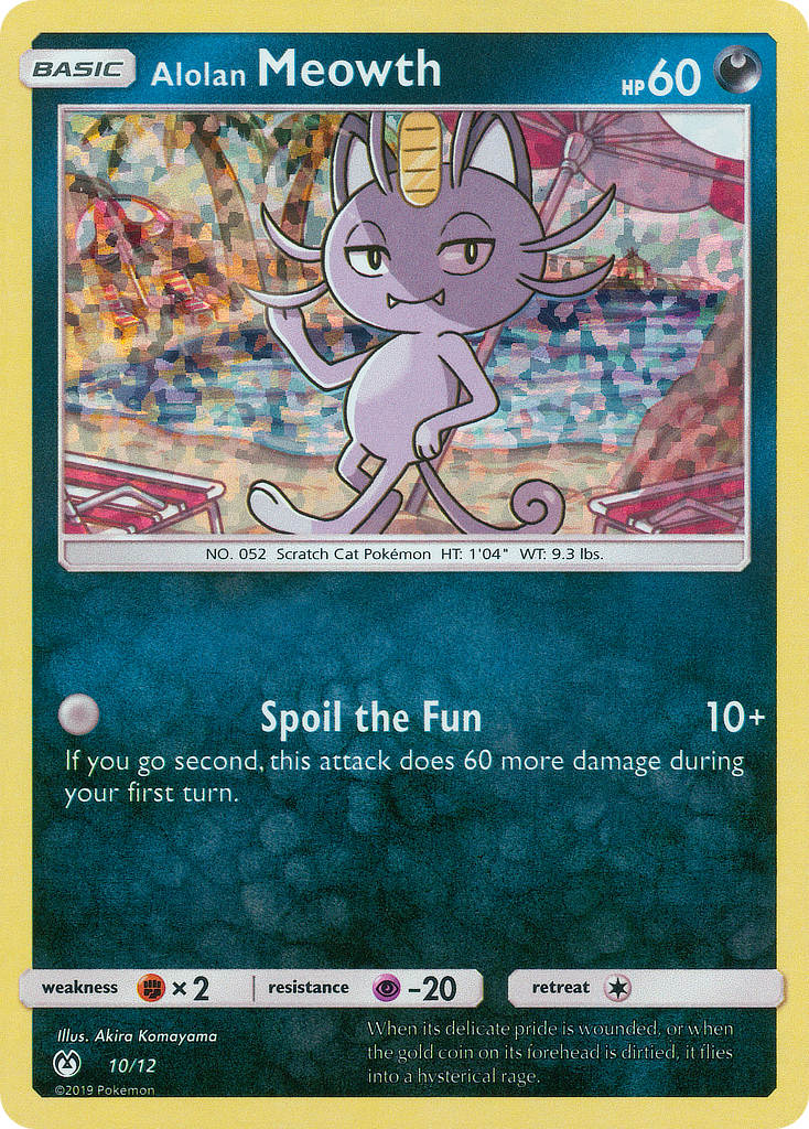 Alolan Meowth (10/12) [McDonald's Promos: 2019 Collection] | North Game Den