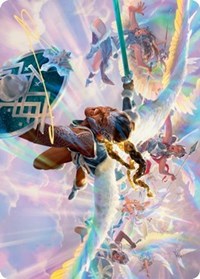 Starnheim Unleashed Art Card (Gold-Stamped Signature) [Kaldheim: Art Series] | North Game Den