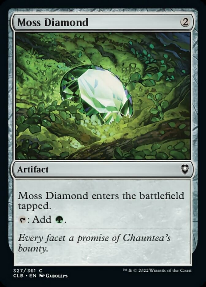 Moss Diamond [Commander Legends: Battle for Baldur's Gate] | North Game Den