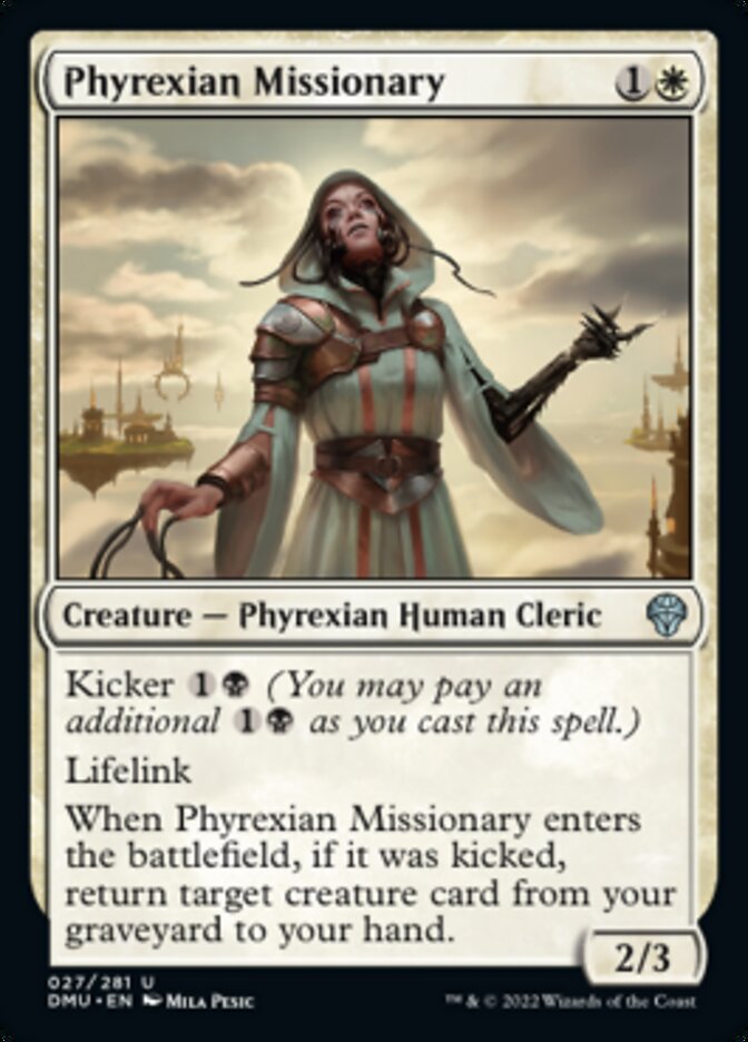 Phyrexian Missionary [Dominaria United] | North Game Den