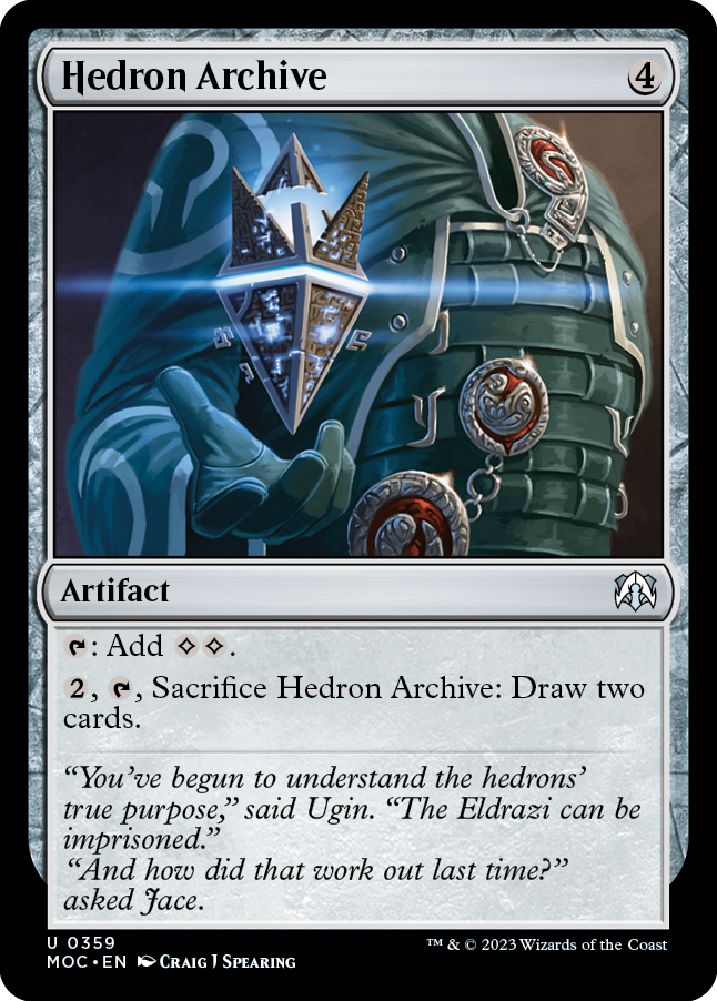Hedron Archive [March of the Machine Commander] | North Game Den