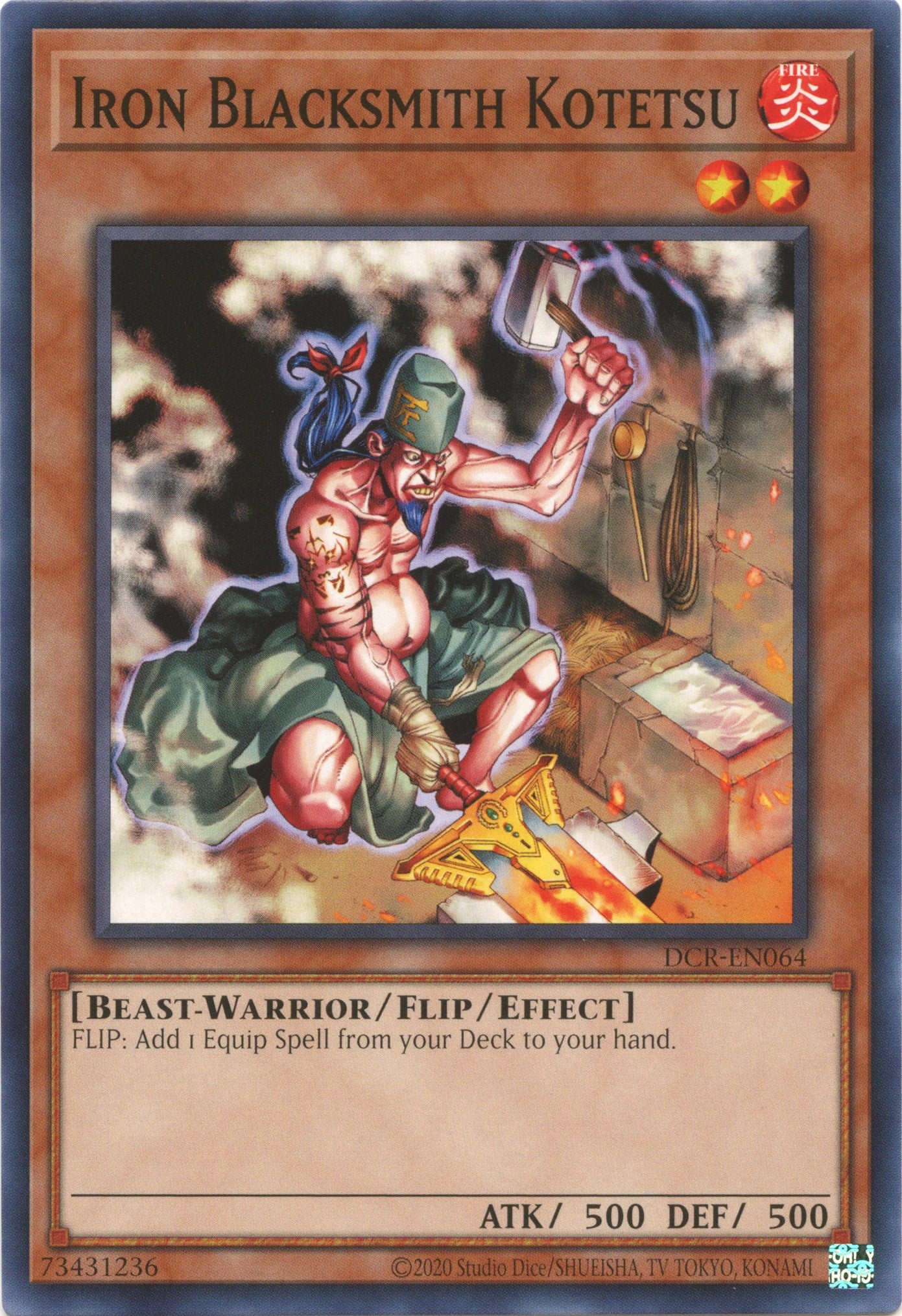 Iron Blacksmith Kotetsu (25th Anniversary) [DCR-EN064] Common | North Game Den