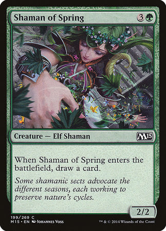 Shaman of Spring [Magic 2015] | North Game Den