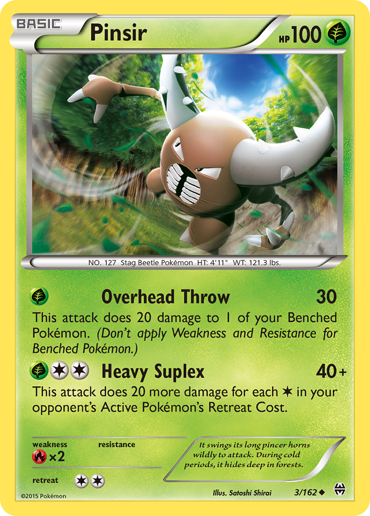 Pinsir (3/162) [XY: BREAKthrough] | North Game Den