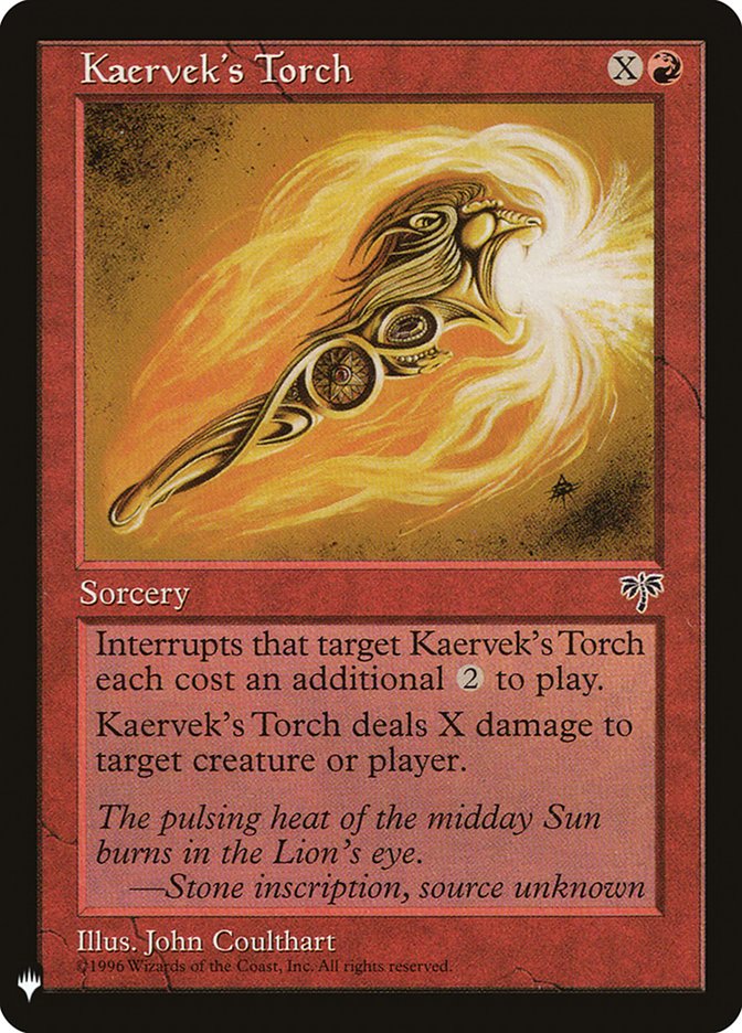 Kaervek's Torch [Mystery Booster] | North Game Den