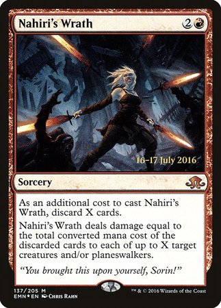 Nahiri's Wrath [Eldritch Moon Promos] | North Game Den