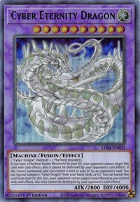 Cyber Eternity Dragon (Green) [LDS2-EN033] Ultra Rare | North Game Den