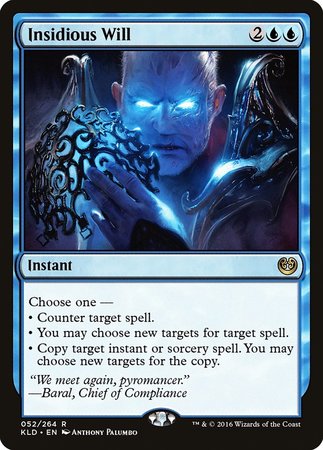 Insidious Will [Kaladesh] | North Game Den