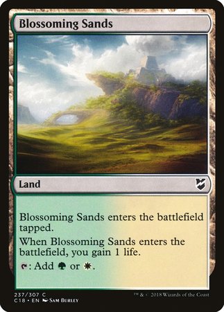Blossoming Sands [Commander 2018] | North Game Den