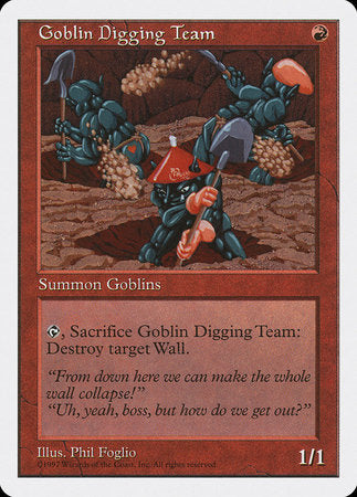 Goblin Digging Team [Fifth Edition] | North Game Den