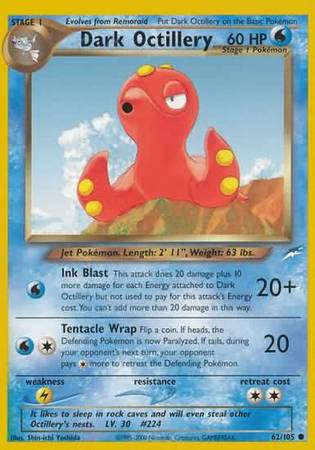 Dark Octillery (62/105) [Neo Destiny Unlimited] | North Game Den