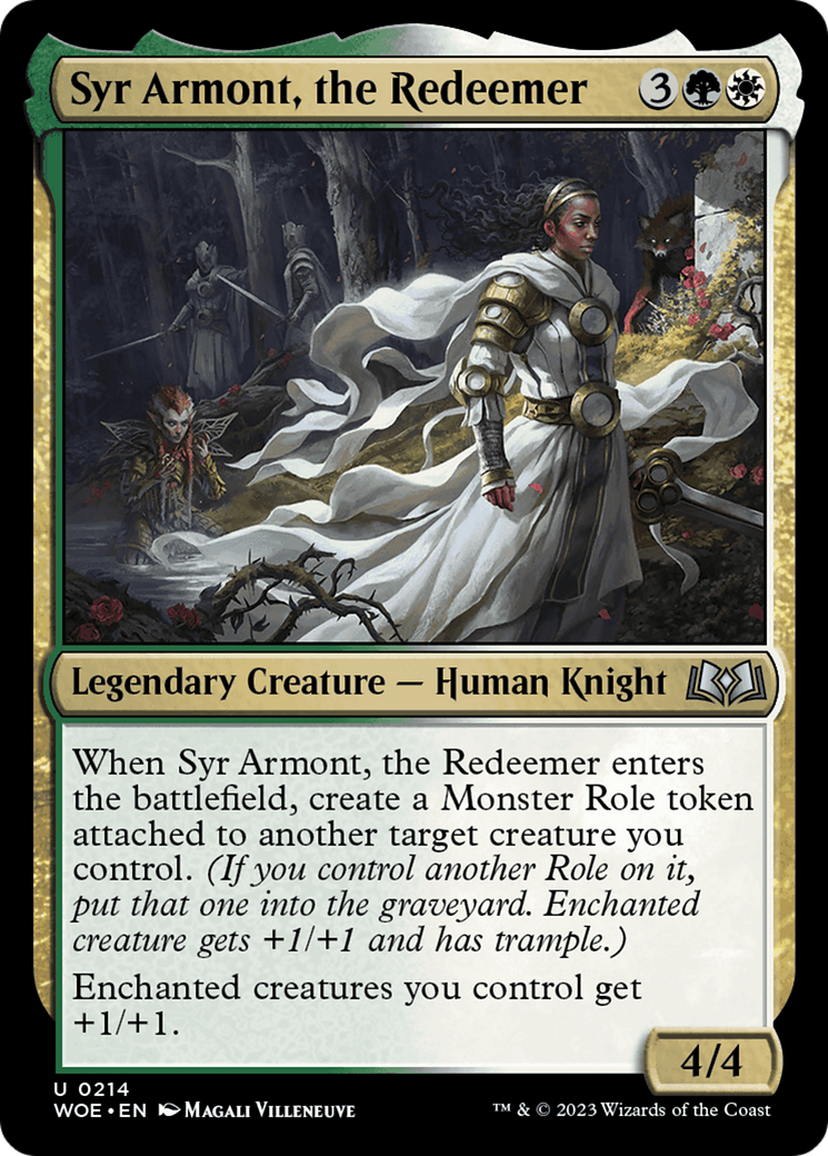 Syr Armont, the Redeemer [Wilds of Eldraine] | North Game Den