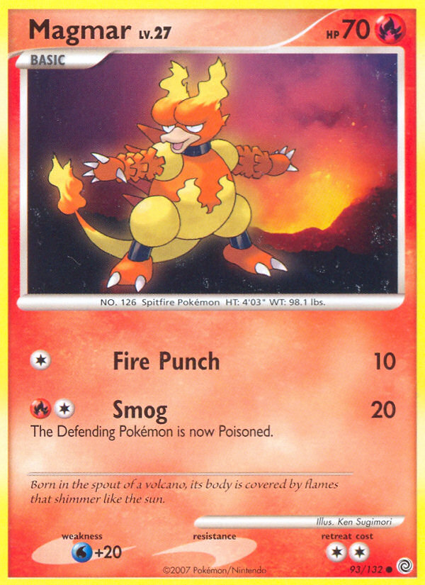 Magmar (93/132) [Diamond & Pearl: Secret Wonders] | North Game Den