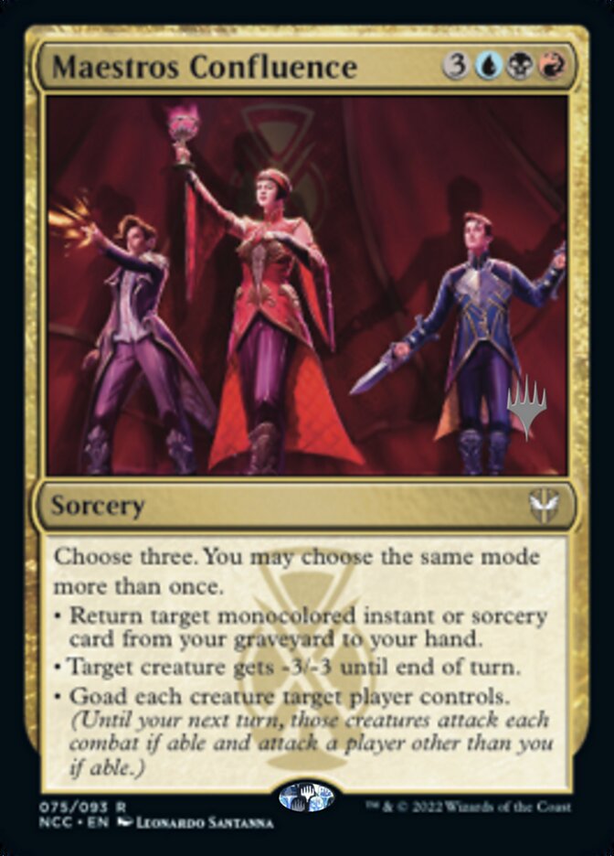 Maestros Confluence (Promo Pack) [Streets of New Capenna Commander Promos] | North Game Den