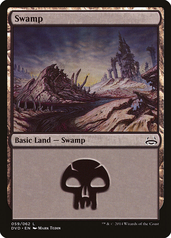 Swamp (59) (Divine vs. Demonic) [Duel Decks Anthology] | North Game Den