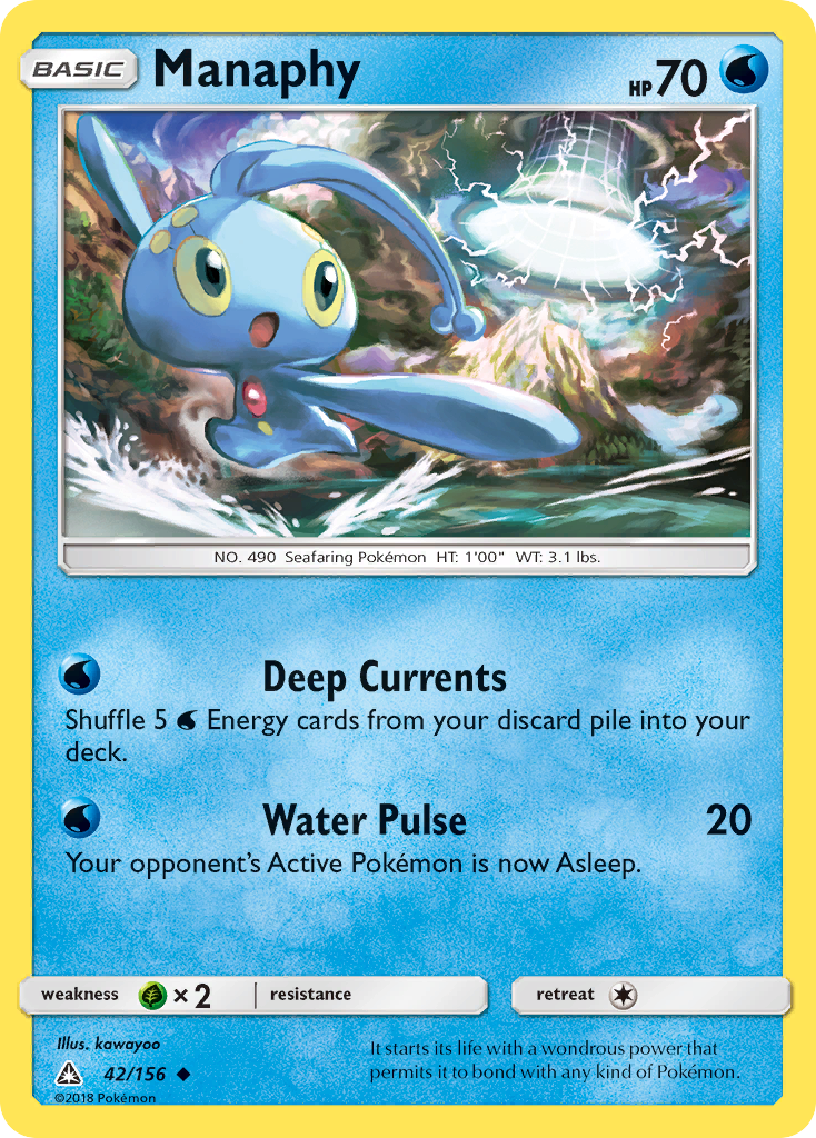 Manaphy (42/156) [Sun & Moon: Ultra Prism] | North Game Den