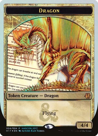 Gold Dragon Token [HasCon 2017] | North Game Den