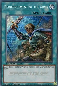 Reinforcement of the Army (Secret) [SBCB-EN160] Secret Rare | North Game Den