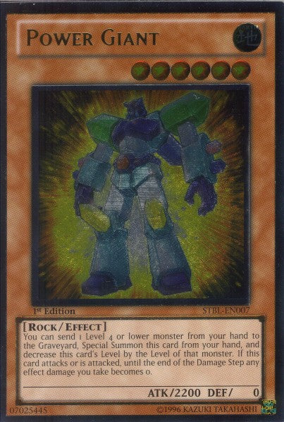 Power Giant [STBL-EN007] Ultimate Rare | North Game Den